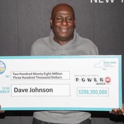 dave_johnson_m's profile picture. I’m Dave Johnson the winner of Powerball lottery the winning amount of $298,3 million. I’m giving out $30,000 to my first 2k followers.