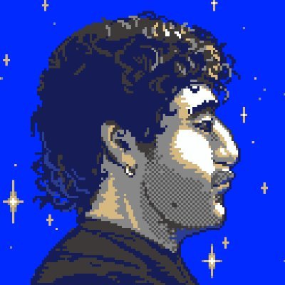 Cannonbreed's profile picture. Pixel art man:  MoonQuest, Duelyst, Vernal Edge, The Drifter, Dungeons of Aether and Rivals Of Aether.

https://t.co/vd0si4kY1A