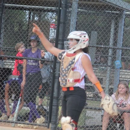 LilzGriffies06's profile picture. 2030 catcher/corner for Unity-Stuckey 14u, working to play in college. 🥎💜🧡
Lover of dogs, true crime docs, murder mysteries and anything purple. 💜
2Tim.1:7