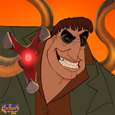 Kosperry's profile picture. Kosmo Perry here! I do art of my many interests!•Been drawing for 20+ years•Character Artist/Designer•Classic film/TV/80s music aficionado!•He/Him 🏳️‍⚧ 🏳️‍🌈