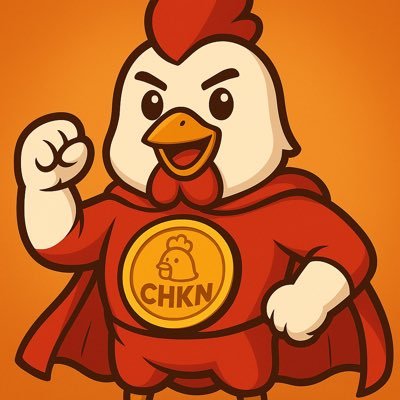 CHKN_Official's profile picture. 🍗 ChickenCoin (CHKN) The ultimate meme coin for chicken lovers. Today’s meme, tomorrow’s meal. Join the chicken revolution. 🐔🔥