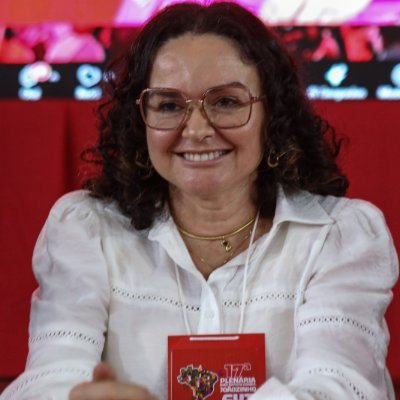 Juvandia's profile picture. 👩‍💼🚩 Vice Presidenta da CUT 
👩‍💼🌹 Presidenta da CONTRAF-CUT