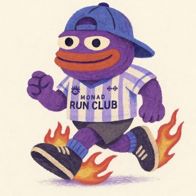 MonadRunClub's profile picture. we’re running to space by running 100,000km 🚀🏃 MonadRunClub on top, hit the link to join!