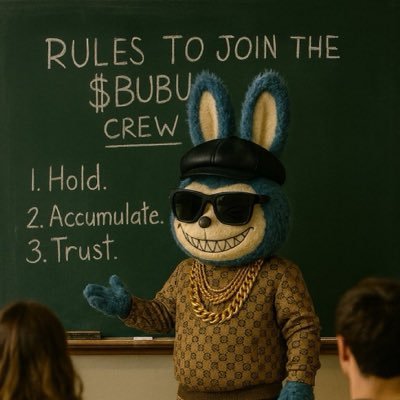 BUBUCREWOP's profile picture. $BuBu Crew started as a Meme Coin but will turn into a Movement.