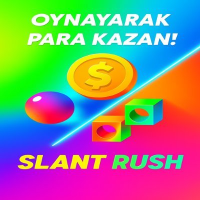 SlantRush's profile picture. Slant Rush kurucusu  Gerçek nakit ödüllü refleks oyunu  Dijital topluluk mimarı  Telegram’da aktif  Hızlıysan kazanırsın ⚡
oyun play storede mevcut
