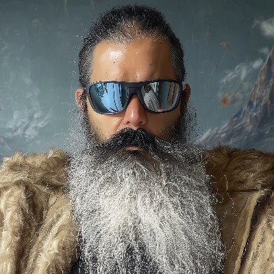 MSTRVLDZ's profile picture. It’s that glitch western horse trash crypto ai art tezos mosh aesthetic