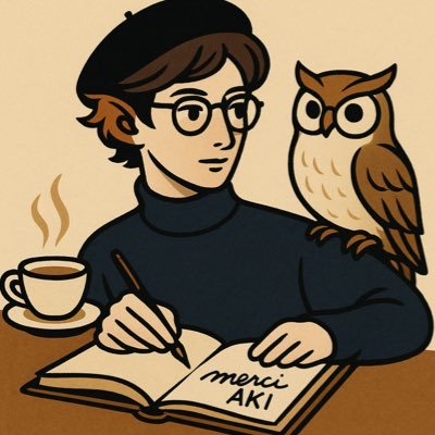 Merci__Aki's profile picture. 作家 / ストーリーテラー 読者の「もう一度」を応援する物語を届けます。年齢も経歴も関係ない。 物語で「まだ遅くない」を証明します。 フォローするあなたは幸せな主人公。