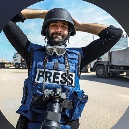 motaz__Azaiza1's profile picture. Storyteller from Gaza | Covering survival, dreams, & dust 💔🌟 | 'The pen is mightier, even when homes crumble' ✍️😢🇵🇸