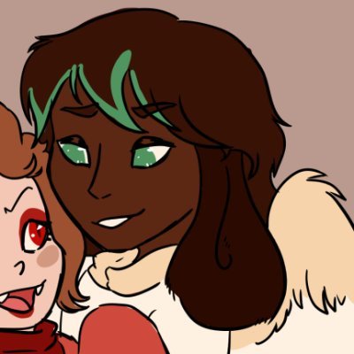 Eloraic's profile picture. hi I write lore for characters and voice act stuff 

Don't stop until the race is over.

matching with @serpentsliders