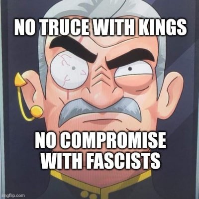 Chugglebutte's profile picture. For the most part, I don't make the memes, I steal them! You have been warned.
- I'm broke, so don't bother to DM
- #NAFO Adjacent, because dictators are dicks