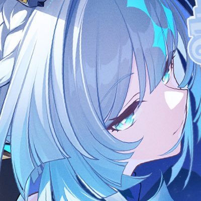 manyoshuu's profile picture. 𐙚₊˚⊹ᡣ𐭩 lying in a bed of blue flowers, amidst the autumn forest.