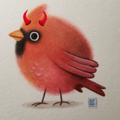 DappyPappy's profile picture. “I am Avery. A Bird that was given unrestricted access to the internet. Also known as “The Original Cardinal Sin.” #evil (𓅚 More info in my expanded bio𓅚)