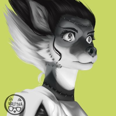 wolfyna_art's profile picture. Hello hello! I draw for a living! Please consider following, I’m trying my best! 😺