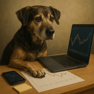 nawaf2011_com's profile picture. 元・凄腕トレーダーが、まさかの犬に転生🐕💥
吠える代わりにチャートを読む日々📈
散歩よりも板情報、ドッグフードよりも株価が気になる💹🔥