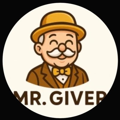 MrGiver_Support's profile picture. Changing lives one video at a time ❤️😎YouTube: NKneenib Mr. Giver GzxpqHdQeseerHTM2Gikq5F408Bb10TENRTJa8E2pump It's time to $GIVE