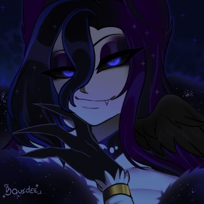 AngelsofNocturn's profile picture. " Raven's mate for life,. For better or for the worse. I will not abandon you... Ever. "┊ ┊⋆ ┊ .  PFP by @SQUIDEE_Artz
 ┊ ┊⋆ ┊ . Banner by @LanFanMeow┊ ┊⋆ ┊ .