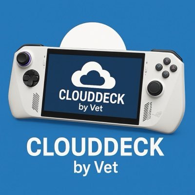ClouddeckByVet's profile picture. ☁️ Welcome to CloudDeck by Vet ☁️ Your hub for handheld and cloud gaming!