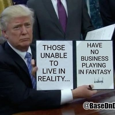 BaseDnDMemers's profile picture. Kikk D Bugbear: Artifacer of Quality Memes, 
Dragon Believer
Leader of the OrcLivesMatter Foundational Society
Based D&D Movement