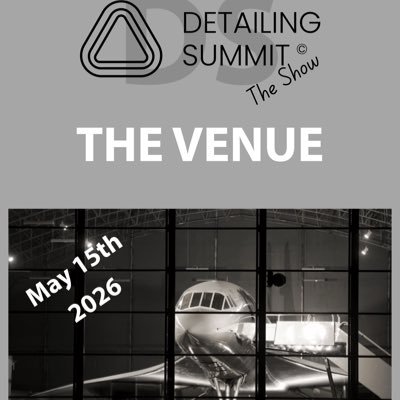 DetailingSummit's profile picture. The Summit is where the future is built, not copied. Be part of it. https://t.co/DQ3u1W4DOR #THESHOW