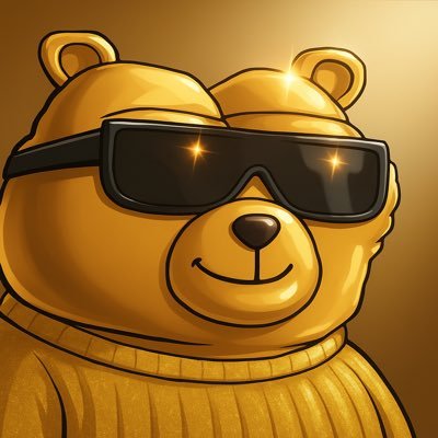 goldybearsol's profile picture. The Bear that turns luck into gold. 🍯