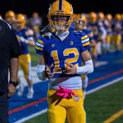 m_alexander2027's profile picture. Olentangy HS 2027🏈Football🏀Basketball | 6’3 | 190 lbs | QB/Wr | 3.92 GPA | 4.66 laser 40 | 4.37 5-10-5 | 9’6 Broad | 740-513-7805