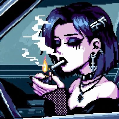 Noir_Toon's profile picture. pfp and background not done by me COMMISSIONS OPEN‼️‼️‼️‼️ drawing random stuff :3c