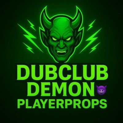 DUBCLUB_DEMON's profile picture. 🔥 DUBCLUB DEMON 😈 | Daily Slips 💰
🚨 6-Leg Parlays | High Risk, High Reward
📈 Sports Betting | PrizePicks | FanDuel
👇 Tap in & Ride the Wave 👇
https://t.co/AcYzQCuF5E