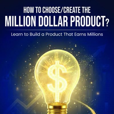 createproduct11's profile picture. Author of How to Choose/Create the Million-Dollar Product | Helping entrepreneurs find product ideas that SELL and launch with confidence | Amazon Kindle 📚