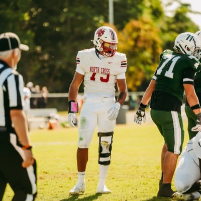 ElijahHutch75's profile picture. North Cross School, 6'5,265, Class of 27, LT, 3.5 GPA elijahhutcheson75@gmail.com Agent - @ethos_sg