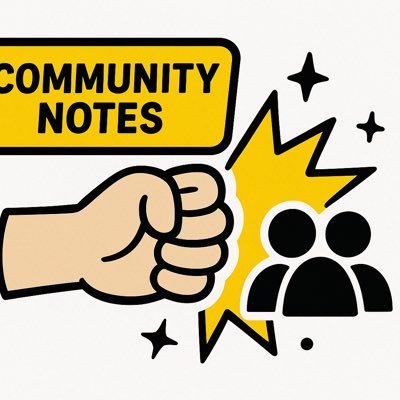 CommunityNoteKO's profile picture. DM me for submissions. Thanks!