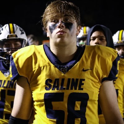 Wyattm2008's profile picture. Saline Football | Class of 2026 | 17 Years Old | 3.51 GPA | 6’2’ 245lbs | Defensive End/Tackle and Offensive Guard/Tackle | 734-740-4965