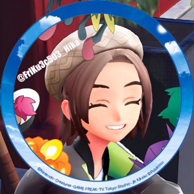 FriKu3c503_Hika's profile picture. 趣味垢､20↑┊︎アニメ､ゲームなどが好きで特に､妖怪ウォッチ､pkmn‼️┊︎推し➩#フリード博士､ニャオハ､anpkリコ､ヒカキンさん┊︎ゲーム➩#ぷにぷに､#ポケマスEX 他┊︎絵タグ➩#timeアート┊︎返事遅め｡┊︎リンク🔗に続く/なりきり理解⭕️※私の自作系､自己発言や保存等❌