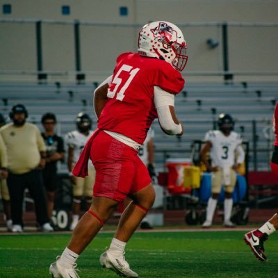 DantehGarnica's profile picture. Bel Air High School|Class of 2027|Football//Track|DE/MLB| 5’11 225lb B:340S:520C&J245