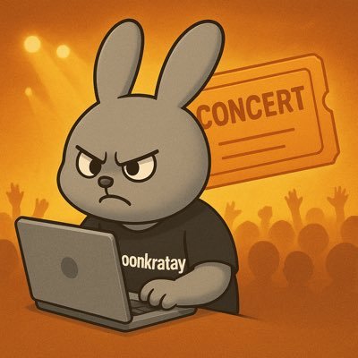 K0onkratay's profile picture. 🎟️ รับกดบัตรคอนเสิร์ตทุกงาน หรือ Event ต่างๆ สนใจสอบถาม DM/Line ได้เลย ฝากทุกคนเอ็นดูด้วยนะครับ 🐰 #reviewkoonkratay