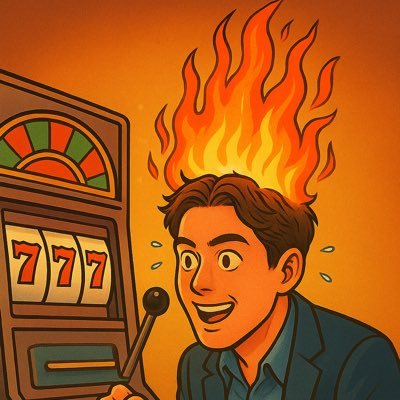 POMMEwhite's profile picture. ビギナーズラックでミリオン級の爆アドから人生転落。ネットオリパに1500万以上課金し、500万以上マイナス。ギャン中がクーポンとログボで100万ポイント貯めて、再び爆アドを狙う物語 25/10/20〜