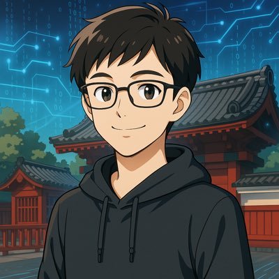 yuuprogramming's profile picture. ⭐️初心者のためのプログラミング学習方法を投稿🧑‍🎓現役東大生・ハッカソン優勝入賞経験多数、論文執筆🗣️プログラミング学習の無料相談はwebから→ https://t.co/o1SglUOzm8