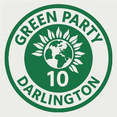 DtonGreenParty's profile picture. Darlington branch of the Green Party. Promoted by Mike McTimoney on behalf of Darlington Green Party, PO Box 78066, London, SE16 9GQ