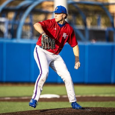 CalebDeer3's profile picture. Jesus is King , 6’7 LHP @KUbaseball @Hudsonbelinsky @kckbaseball alum