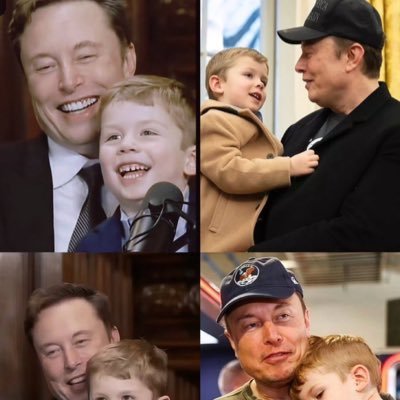 saxonsonofelo's profile picture. Saxon Elon musk son I’m not a kid just a son