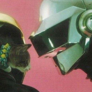 uiimeek's profile picture. 19!! cyberpunk 2077 + daft punk (clearly) + dispatch