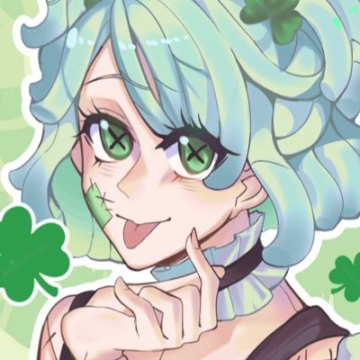 kloverdant's profile picture. The Dollmaker ✄ Artist and Live2D rigger ✄ pfp by Valentina Mguyet