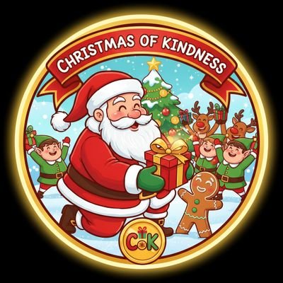 Christmasofkind's profile picture. A meme coin that spreads Christmas kindness year-round 🎄 Every trade funds real acts of kindness. Live-streamed. Transparent. Community-driven.