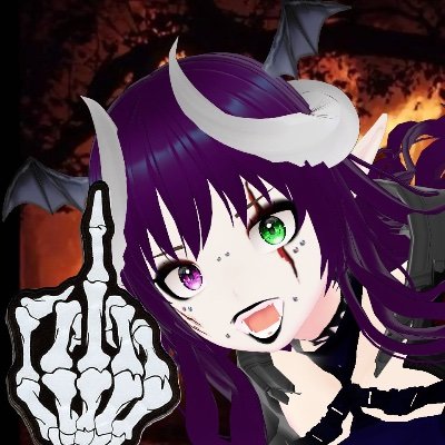 MondoDethlok's profile picture. 🇬🇧British Metalhead & Virgin Incubus Vtuber, which makes me as useful as a chocolate teapot.  🙁
#vtuber #envtuber
Art tag - #mondillust