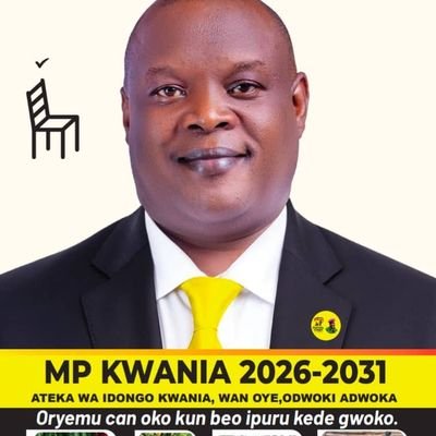 AKwania's profile picture. HON. Tonny Ayoo MP Kwania under @NRMonline  Chairperson Committee on ICT and National Guidance @parliament_ug   Assistant Coordinator PLU Lango Sub-region