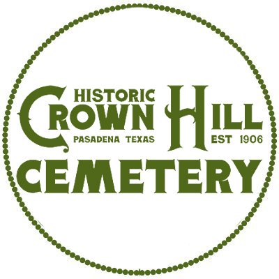 813richey's profile picture. Historic Crown Hill Cemetery was established in 1906 in Pasadena TX with the burial of Payson Pomeroy. 
We are 501(c)(3) Proudly powered by 100% volunteers. ❤️
