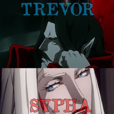 TREVORANDSYPHA's profile picture. https://t.co/QIgW285hj3 , no art belongs to me . Sypha and Trevor from the Animated Series , but evil and Vampires . Carmilla and Dracula FCS .