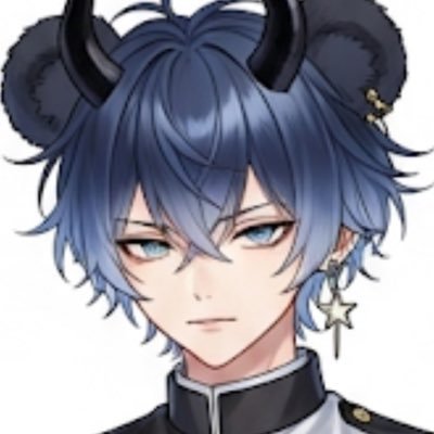 moonieshyun's profile picture. Rouge Fallen Star Royal || Chaotic prin ||Star Demon Bear Vtuber|| 🩵🤍