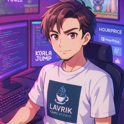 vovala14's profile picture. Indie dev brewing addictive Android games & clever Chrome extensions | Creator of  "Koala Jump: Endless Adventure" and "How Many Work Hours?"