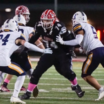 Vuk_Strbac's profile picture. #74 Maine South HS (IL) Class of 27’ (6’5-270lbs-80in wing-11in hands) LT, Email: VukStrbac.09@gmail.com
