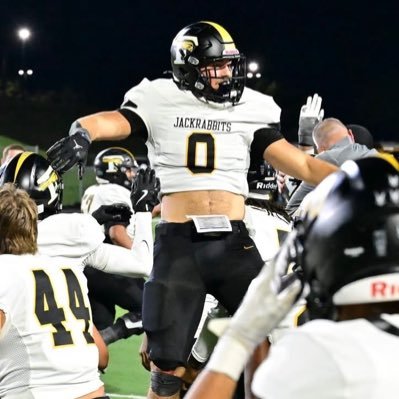 KadeWolverton's profile picture. Tight End@Forney High School|Class of 26’|17 years old|6’3|220 lbs|Bench 305|Squat 485|PC 345|40 yd dash 4.66|3.85 GPA|All Glory To God|@wolvertonkade@gmail.com